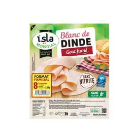 Blanc de dinde fumé (225g)