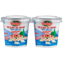 Yaourt de brebis nature (2x125g)