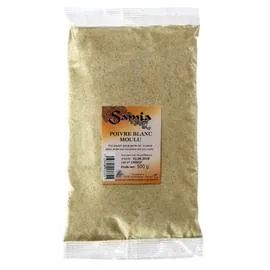 Poivre blanc moulu (500g)