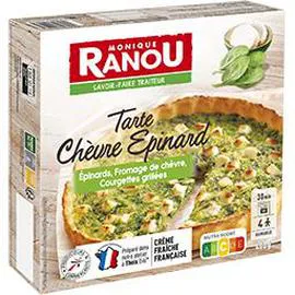 MONIQUE RANOU Tarte chèvre épinard 400g