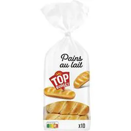 TOP BUDGET Pains au lait 350g