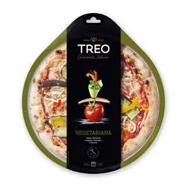 TREO, LA PASTA DI ANGELO Pizza aux légumes et mozarella 440g