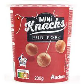 Mini saucisses de Strasbourg pur porc (200g)