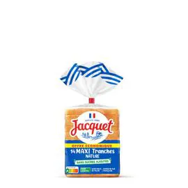 Pain de mie maxi tranches (550g)