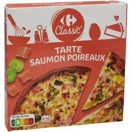 Tarte saumon poireaux (40g)