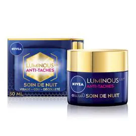 NIVEA Soin visage nuit & Cou Unificateur anti-tâches Cellular Luminous 50ml