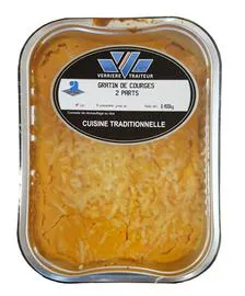 Gratin de courge - 2 parts (400g)
