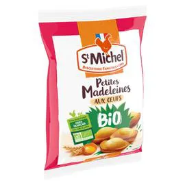 ST MICHEL Madeleines petites nature Bio 400g