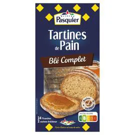 BRIOCHE PASQUIER Pain grillé au blé complet 240g