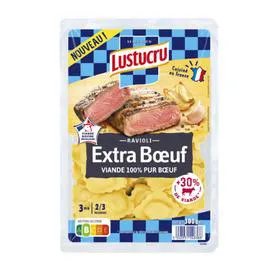 LUSTUCRU Ravioli Extra Boeuf 300g