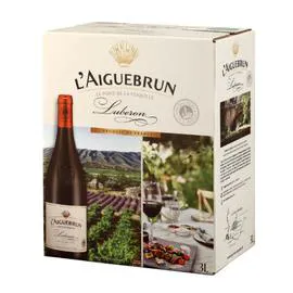 Vin Rouge Côtes Du Rhône Lubéron LES CAVES AMEDEE (3l)