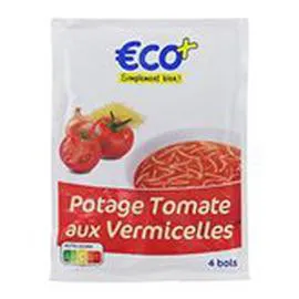 ECO+ Potage tomate vermicelle 66g