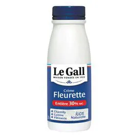 LE GALL Crème Fraîche Fleurette 30%MG 250ml