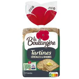 LA BOULANGÈRE Tartines céréales et graines 450g