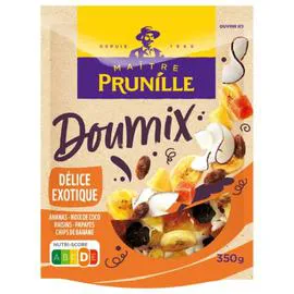 Mélange de fruits secs exotiques Doumix (350g)