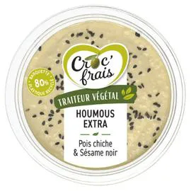 Houmous Extra Pois Chiche & Sésame noir (175g)