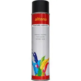 Peinture AEROSOL NOIR SATINE (600ml)
