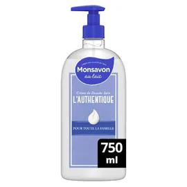 Crème De Douche Au Lait Hydrate En Douceur L'Authentique (750ml)