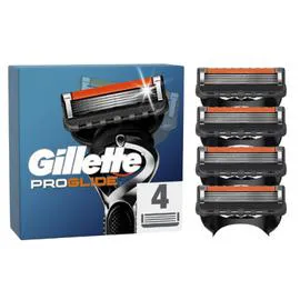 GILLETTE Lames De Rasoir Recharges Pour Homme Proglide X4 x4