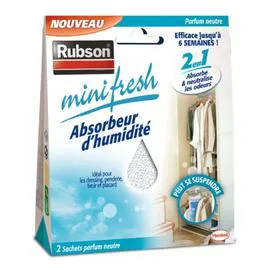 Absorbeur d'humidité parfum neutre (2x50g)