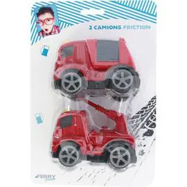 Jouet 2 Camions Pompier (l'unité)