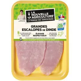 Escalope de dinde sans OGM (2x130g)
