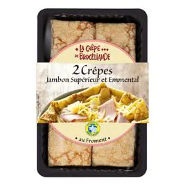 Crêpes Jambon Supérieur et Emmental (280g)