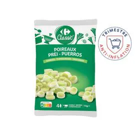 Poireaux en rondelles (1kg)