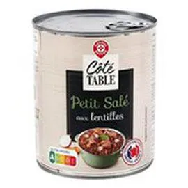 Petit salé lentilles A l'Auvergnate (840g)