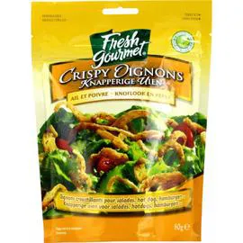 Oignons frits ail et poivre (80g)