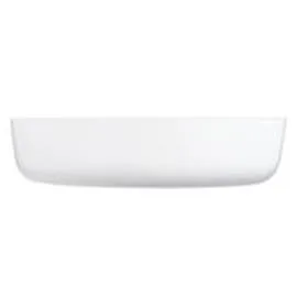 Plat rond Diwali Blanc 26cm (l'unité)
