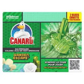 Bloc Wc Eau Emeraude Garden Escape (x2)