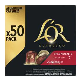 L'OR, ESPRESSO Café capsule splendente 260g