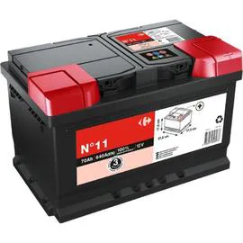 Batterie auto 70Ah - 640A 12 Volts (l'unité)