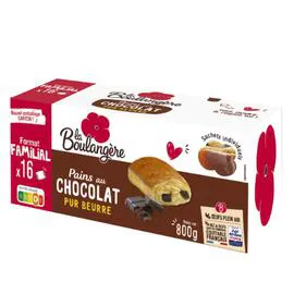 Pains au chocolat pur beurre (16x50g)
