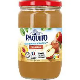 Purée de pomme pêche sans sucres ajoutés (680g)