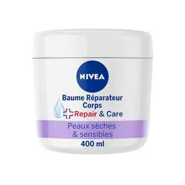 NIVEA Baume Réparateur Corps Repair Care Peaux Sèches & Sensibles 400ml