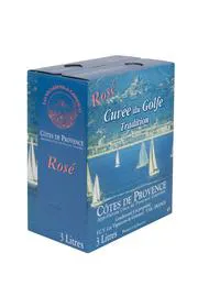 Vin rosé - Côtes de Provence - Cuvée du golfe de St Tropez (3l)
