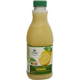 Boisson citrons pressés avec pulpe (90cl)