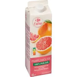 CARREFOUR EXTRA Jus de pamplemousse avec pulpe 1l