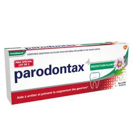 Dentifrice gel fluor (2x75ml)