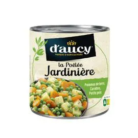 D'AUCY Légumes cuisinés poêlée jardinière 290g