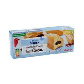 Mini cakes fourrés goût chocolat sans gluten (210g)