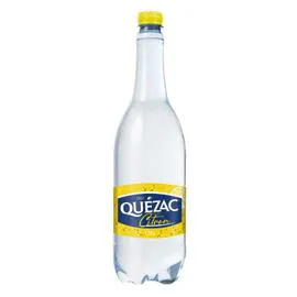 QUÉZAC Eau minérale naturelle gazeuse citron 1,15l