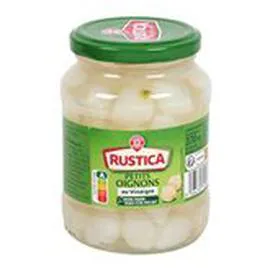 MARQUE REPÈRE, RUSTICA Petits oignons Vinaigre doux 190g