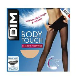 Collants Body Touch Voile noir - Taille 4 (l'unité)