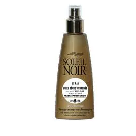 SOLEIL NOIR Huile Sèche Vitaminée Aux Actifs Anti-Age Spf 6 150ml