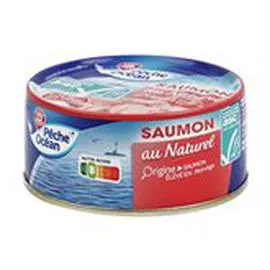 Saumon naturel Pêche Océan ASC 112g