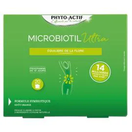 Complément Alimentaire Microbiotil Ultra Equilibre de la Fore (x20)