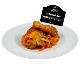 Plat cuisiné poulet basquaise (150g)